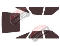 Kit film teinté Rover 800 5 portes (1992 - 1999) Kit film teinté Rover 800 5 portes (1992 - 1999)