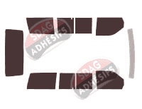 Kit film teinté Mercedes-Benz Vito / EQV (1) 4 portes (1996 - 2003)