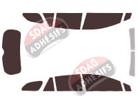 Kit film teinté Toyota Avensis (4) Break 5 portes (2009 - 2018)