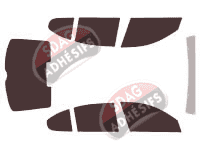 Kit film teinté Skoda Octavia (2) 5 portes (2008 - 2013) Kit film teinté Skoda Octavia (2) 5 portes (2008 - 2013)