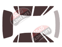 Kit film teinté Buick LeSabre (7) Berline 4 portes (1992 - 2000)