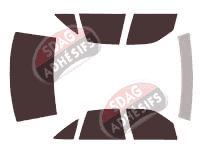 Kit film teinté Buick Regal (3) Berline 4 portes (1988 - 1996) Kit film teinté Buick Regal (3) Berline 4 portes (1988 - 1996)