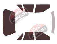 Kit film teinté Cadillac Seville (4) Berline 4 portes (1992 - 1997)