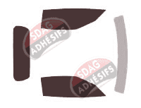 Kit film teinté Chevrolet Corvette (6) C6 Cabriolet 2 portes (2005 - 2014)