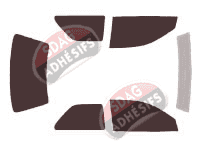 Kit film teinté Geo Metro (1) H 3 portes (1995 - 1998)