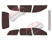 Kit film teinté Daewoo Nubira (2) Break 5 portes (2002 - 2008)