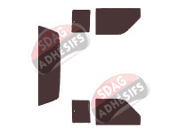 Kit film teinté Dodge Dakota (1) Club Cab Pick-up 2 portes (1990 - 1996)