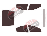 Kit film teinté Dodge Intrepid Berline 4 portes (1998 - 2004)