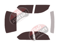 Kit film teinté Plymouth Neon Berline 4 portes (1995 - 1999)
