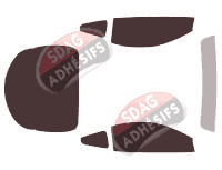 Kit film teinté Eagle Talon Coupé 2 portes (1995 - 1998) Kit film teinté Eagle Talon Coupé 2 portes (1995 - 1998)