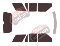 Kit film teinté Oldsmobile Bravada 5 portes (1995 - 2001)
