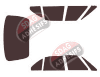 Kit film teinté Oldsmobile LSS Berline 4 portes (1996 - 1999)