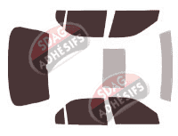 Kit film teinté Acura EL Berline 4 portes (1997 - 2000)