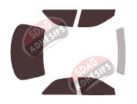 Kit film teinté Acura Integra (3) Berline 4 portes (1994 - 2001) Kit film teinté Acura Integra (3) Berline 4 portes (1994 - 2001)