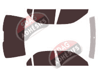 Kit film teinté Acura RL Berline 4 portes (1996 - 2004)