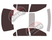 Kit film teinté Acura RL Berline 4 portes (2005 - 2012)