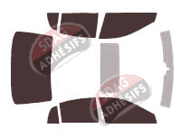 Kit film teinté Acura TL (3) Berline 4 portes (2004 - 2008)