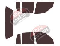 Kit film teinté Plymouth Acclaim Berline 4 portes (1989 - 1995)