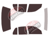 Kit film teinté Mercury Marauder Berline 4 portes (2003 - 2004) Kit film teinté Mercury Marauder Berline 4 portes (2003 - 2004)