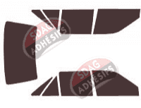 Kit film teinté Mercury Tracer (2) Berline 4 portes (1991 - 1996)