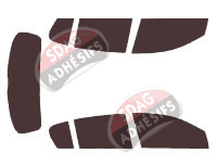 Kit film teinté Saturn Astra 5 portes (2008 - 2011)