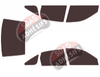 Kit film teinté Ford Aspire 5 portes (1993 - 1996)