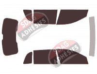 Kit film teinté Fiat Stilo (1) 5 portes (2001 - 2009)