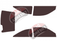Kit film teinté Ford Festiva 3 portes (1994 - 2003)