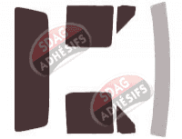 Kit film teinté Ford F-Series (7) Simple Cab Pick-up 2 portes (1980 - 1989)
