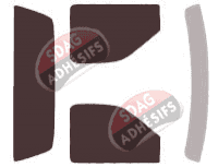 Kit film teinté Ford F-Series (10) Simple Cab Pick-up 2 portes (1997 - 2003)