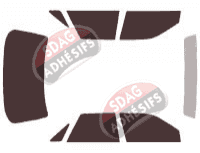 Kit film teinté Ford Taurus (2) Berline 4 portes (1992 - 1995)