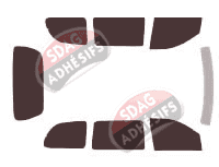 Kit film teinté Ford Windstar 4 portes (1995 - 1998)