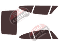 Kit film teinté Porsche 911 (4) Coupe 2 portes (1994 - 1997) Kit film teinté Porsche 911 (4) Coupe 2 portes (1994 - 1997)