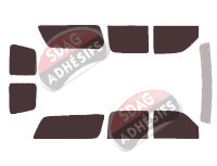 Kit film teinté Holden Suburban 6 portes (2000 - 2006)