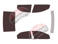 Kit film teinté Kia Cerato (2) Berline 4 portes (2009 - 2013)