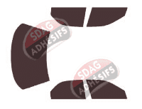 Kit film teinté Chrysler Vision Berline 4 portes (1993 - 1997)