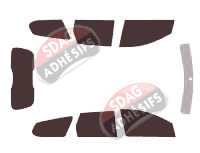 Kit film teinté Ford Focus (2) Break 5 portes (2004 - 2011)
