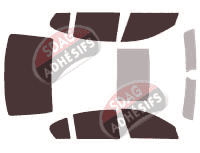 Kit film teinté Bmw Serie 7 / i7 (5) Berline 4 portes (2008 - 2015) Kit film teinté Bmw Serie 7 / i7 (5) Berline 4 portes (2008 - 2015)