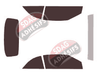 Kit film teinté Audi A5 (1) Cabriolet 2 portes (2009 - 2017) Kit film teinté Audi A5 (1) Cabriolet 2 portes (2009 - 2017)