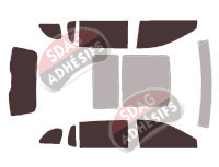 Kit film teinté Lincoln MKT 5 portes (2009 - 2019)