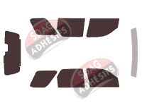 Kit film teinté Ford Maverick (3) 5 portes (2001 - 2008)