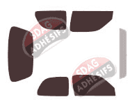 Kit film teinté Nissan Micra (2) 3 portes (1992 - 2003)