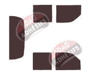 Kit film teinté Chevrolet Kodiak 4 portes (2003 - 2010)