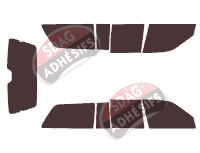 Kit film teinté Holden Commodore (2) Wagon Break 5 portes (1988 - 1997)