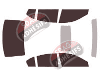 Kit film teinté Subaru Legacy (5) Berline 4 portes (2009 - 2015)
