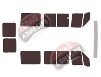 Kit film teinté Fiat Ducato (1) 4 portes (1994 - 2006)