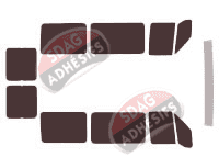 Kit film teinté Peugeot Boxer (1) 5 portes (1994 - 2006) Kit film teinté Peugeot Boxer (1) 5 portes (1994 - 2006)