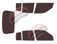 Kit film teinté Renault Thalia Berline 4 portes (1999 - 2008)