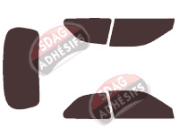Kit film teinté Honda Civic (6) 3 portes (1996 - 2001) Kit film teinté Honda Civic (6) 3 portes (1996 - 2001)