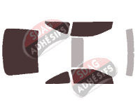 Kit film teinté Honda Accord (7) Coupé 2 portes (2003 - 2008) Kit film teinté Honda Accord (7) Coupé 2 portes (2003 - 2008)